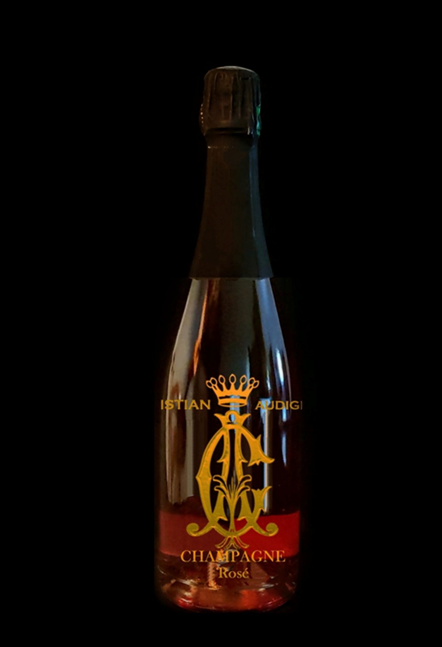 Champagne Rosé         Christian Audigier